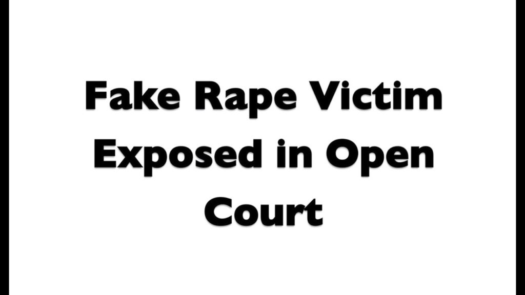 Fake Victim Exposed In Open Court