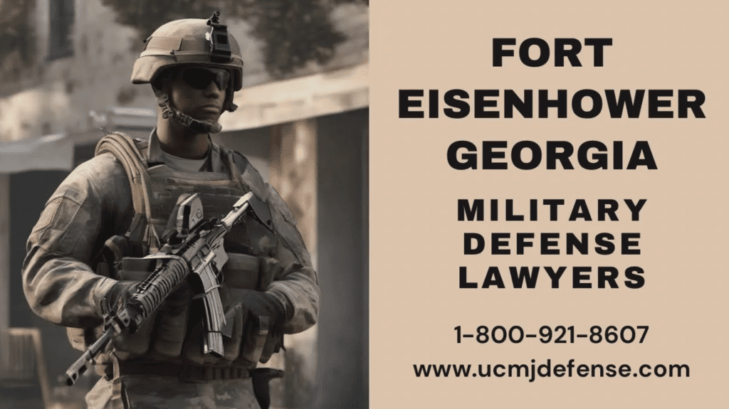 Fort Eisenhower Military Defense Lawyers - Augusta Ga Court Martial Attorneys - Article 120 Ucmj