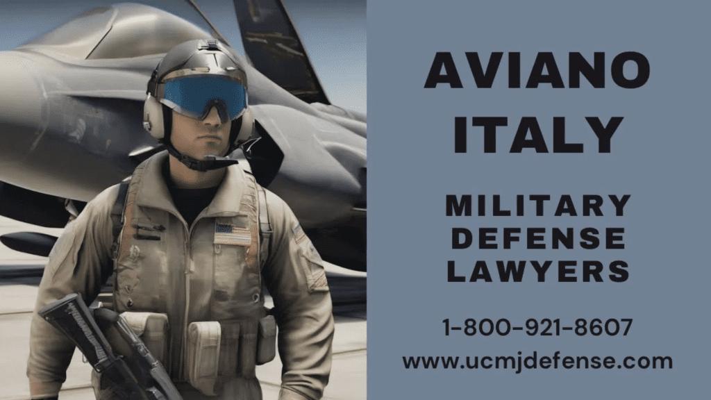 Italy Military Defense Lawyers - Aviano Court Martial Attorneys - Article 120 Ucmj Law Firm