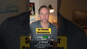 Sex Offenders on South Beach? 1-800-921-8607 Military Sexual Assault Defense Lawyers