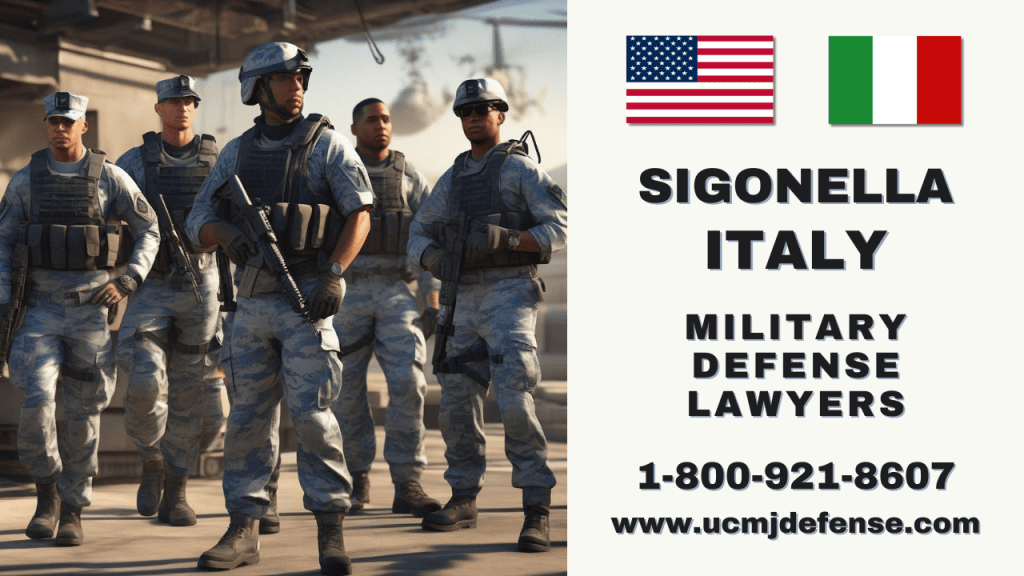 Sigonella Military Defense Lawyers - Sicily Court Martial Attorneys - Italy Article 120 Ucmj