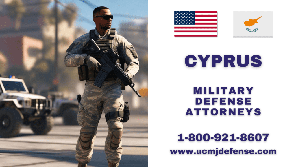 Cyprus Article 120 Ucmj Military Defense Lawyers - Court Martial Attorneys