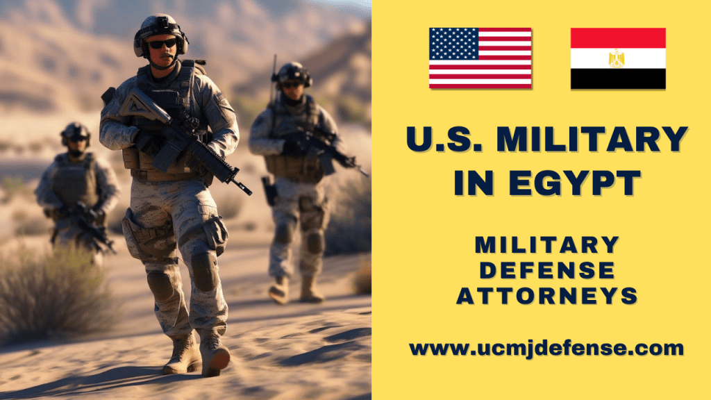 Egypt Military Defense Lawyers - Sinai Court Martial Attorneys Article 120 Ucmj