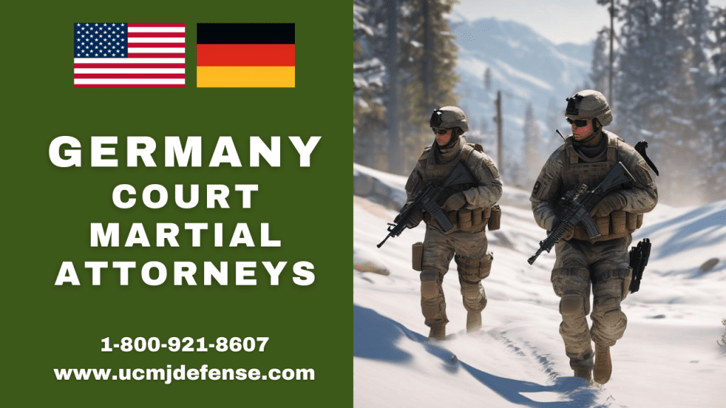 Germany Article 120 Ucmj Military Defense Attorneys - Best Court Martial Lawyers