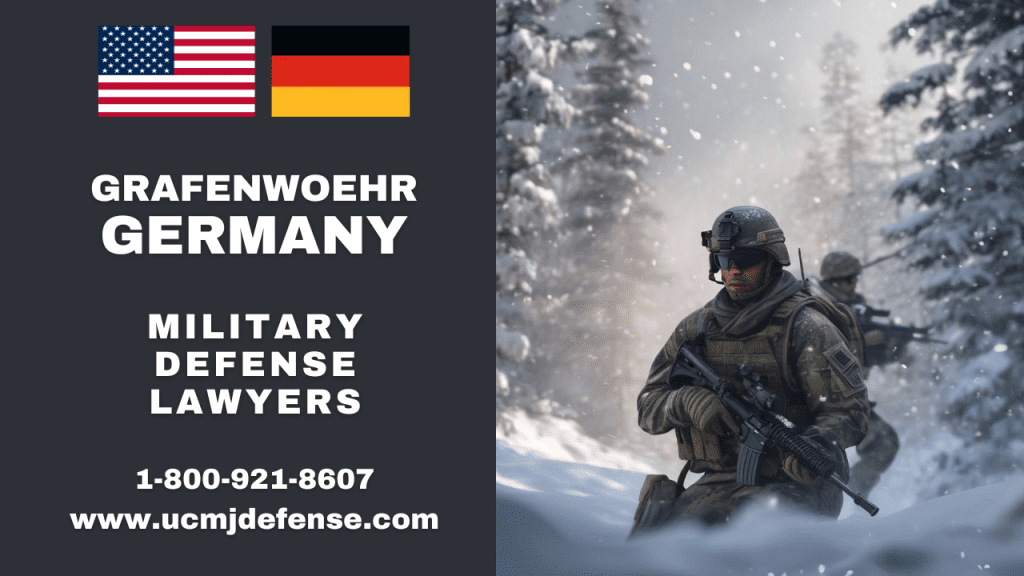 Grafenwoehr Ucmj Article 120 Court Martial Lawyers - Germany Military Defense Attorneys