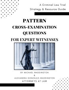 Pattern Cross-Examination Questions For Experts