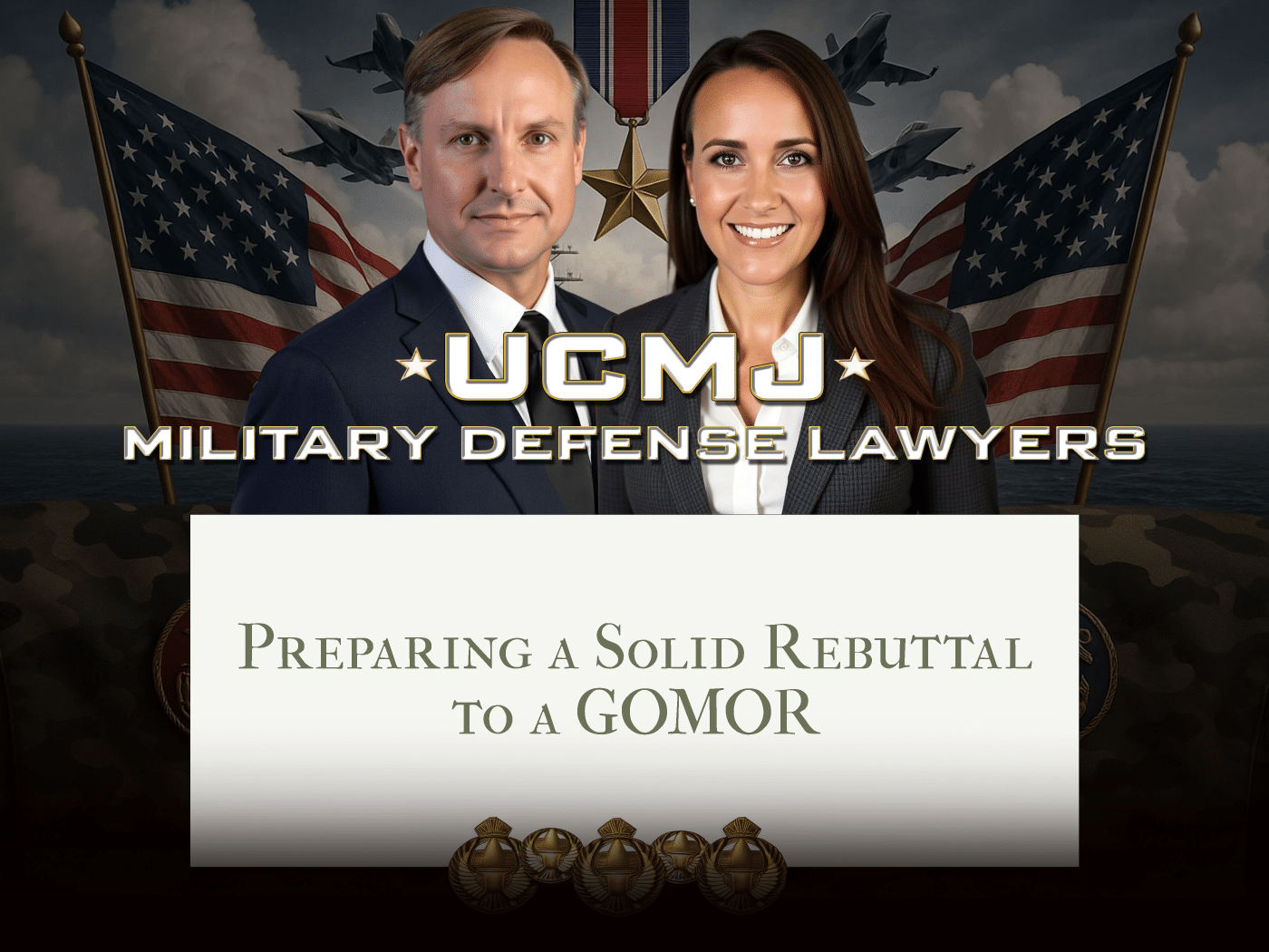 Preparing a Solid Rebuttal to a GOMOR