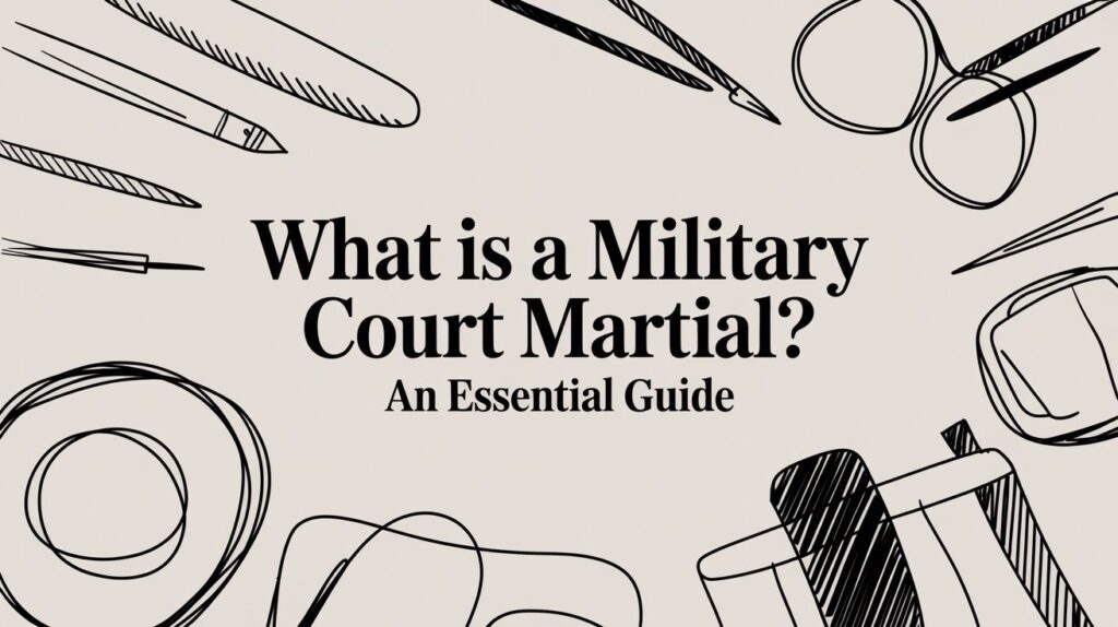 What Is a Military Court Martial