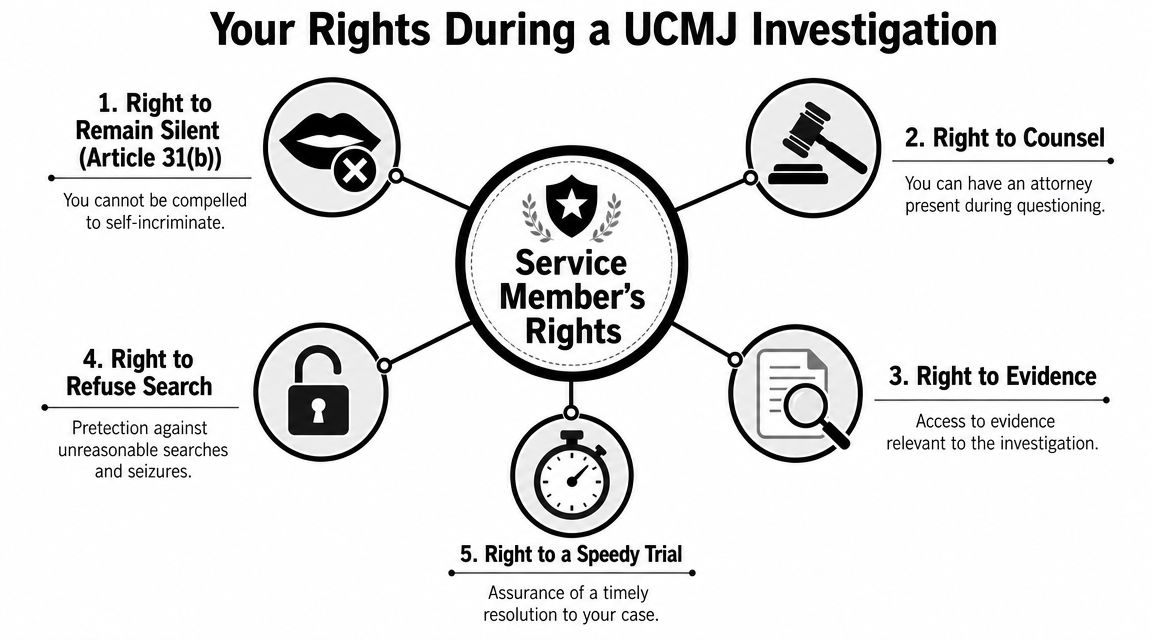 Your Rights During a UCMJ Investigation