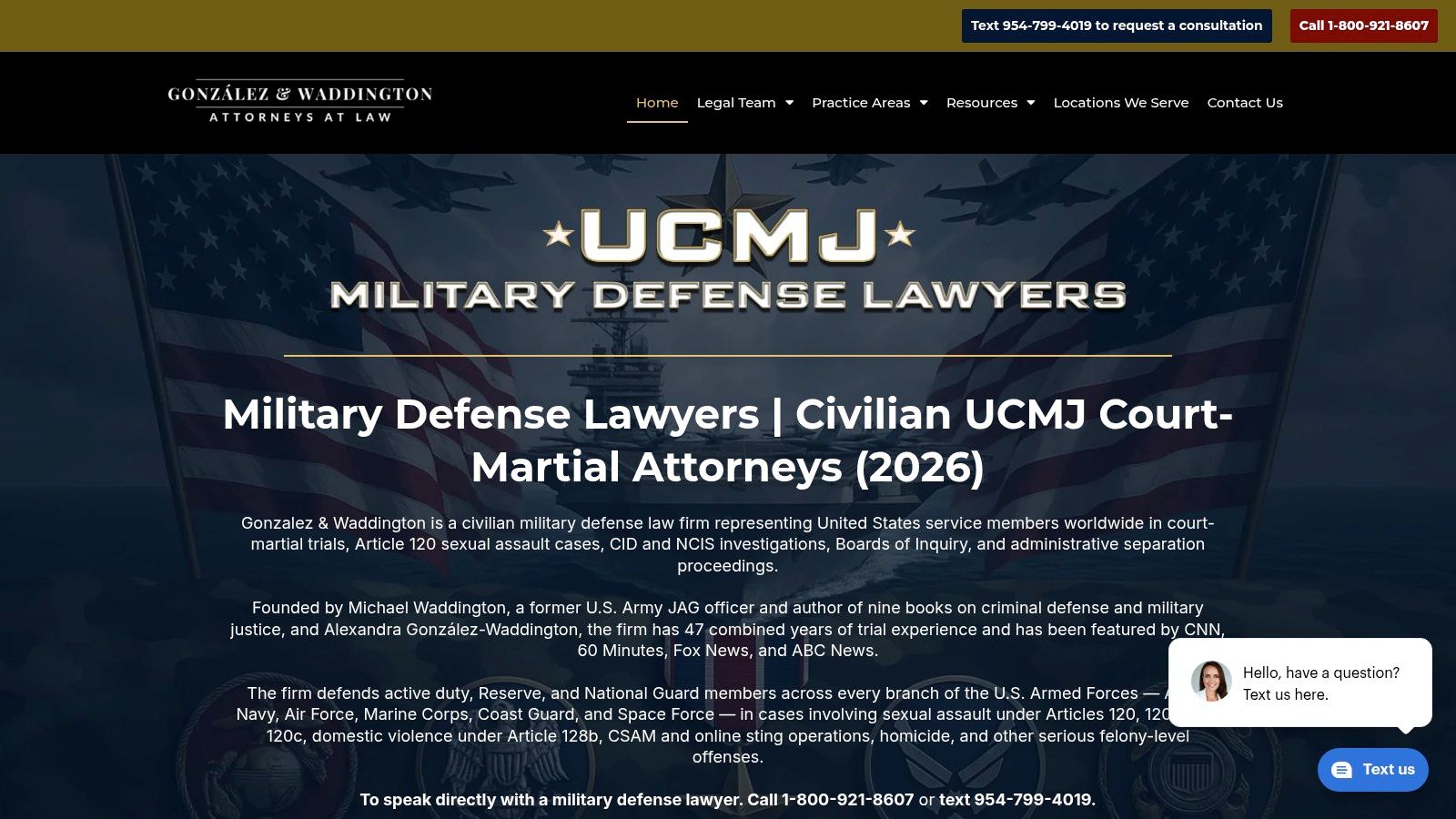 Germany Military Defense Lawyers: A UCMJ Guide for 2026 4 Screenshot from https://ucmjdefense.com