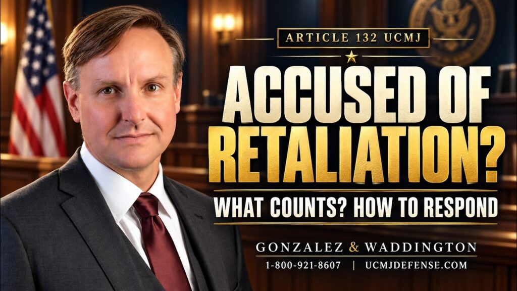 What Counts as Retaliation Under Article 132, and How Do You Respond?