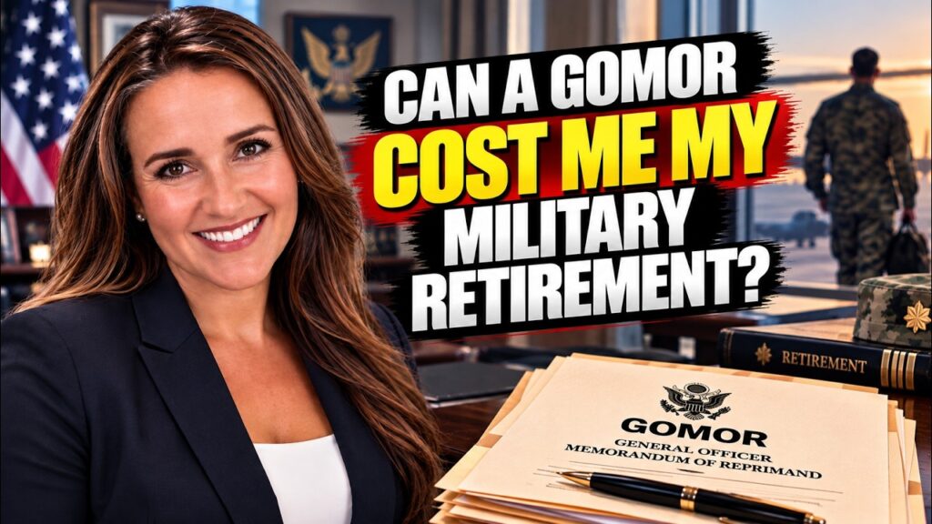 Can a GOMOR Cost Me My Military Retirement? 1 Can a GOMOR Cost Me My Military Retirement?