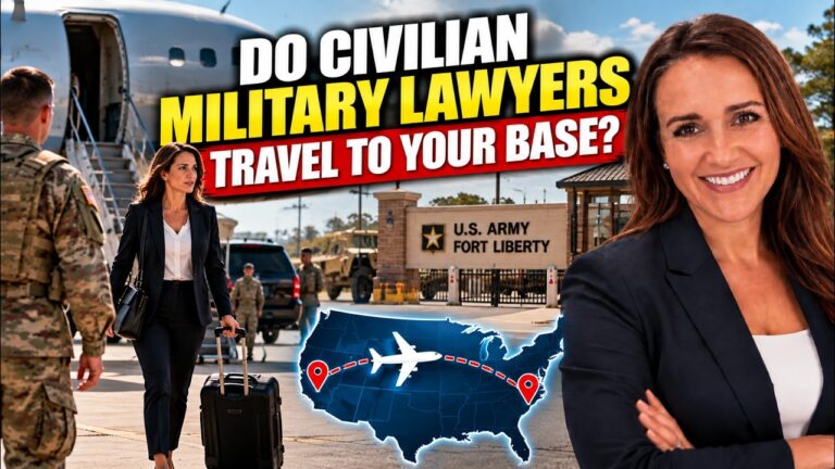 Do Civilian Military Lawyers Travel to Your Base? 1 Do Civilian Military Lawyers Travel to Your Base?