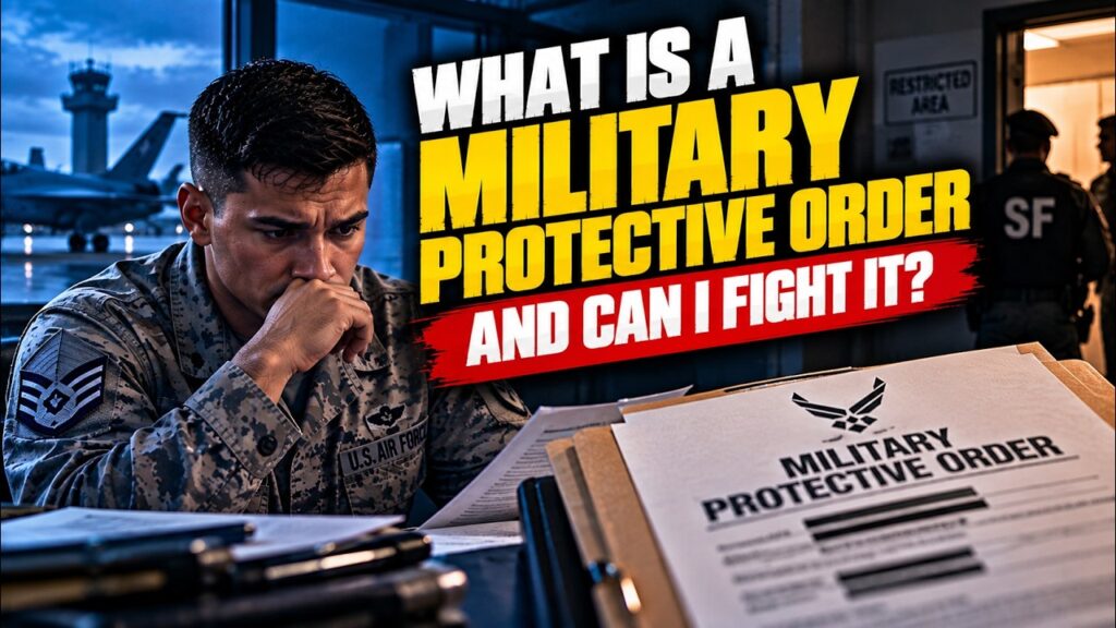 What Is a Military Protective Order and Can I Fight It? 1 What Is a Military Protective Order and Can I Fight It?