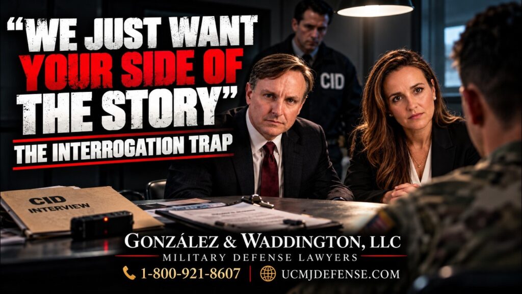 'We Just Want Your Side of the Story': The Interrogation Trap